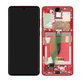 Samsung Galaxy S20 Plus G985F - LCD Display + Touch Screen + Frame (Aura Red) - GH82-22134G, GH82-22145G Genuine Service Pack