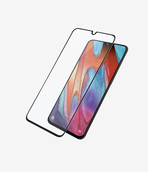 PanzerGlass - Tempered Glass Case Friendly for Samsung Galaxy A41, Black