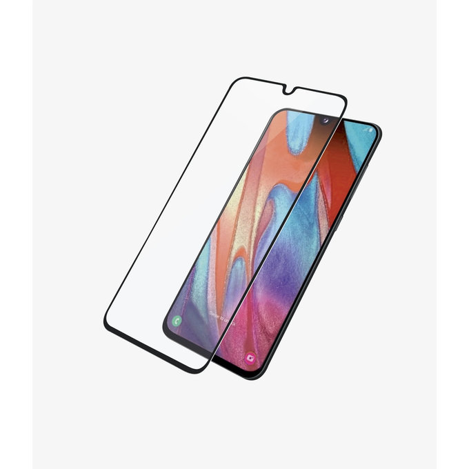 PanzerGlass - Tempered Glass Case Friendly for Samsung Galaxy A41, Black