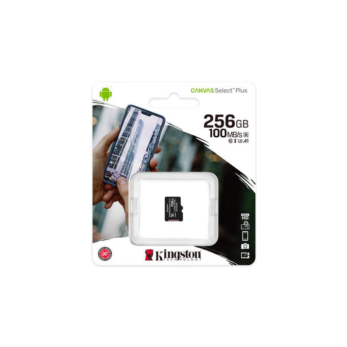 Kingston - MicroSDXC Memory Card Canvas Select Plus 256 GB