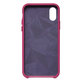 Decoded Leather Back Cover for iPhone X/Xs, pink