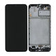 Samsung Galaxy M21 M215F - LCD Display + Touch Screen + Frame (Black) - GH82-22509A, GH82-22836A, GH82-21266A, GH82-21265A Genuine Service Pack