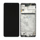 Samsung Galaxy M51 M515F - LCD Display + Touch Screen + Frame (Celestial Black) - GH82-23568A, GH82-24168A, GH82-24166A Genuine Service Pack