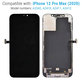Display for iPhone 12 Pro Max, Touch Screen with Frame, Refurbished
