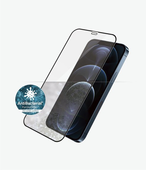 PanzerGlass - Tempered glass Case Friendly AB for iPhone 12 Pro Max, black