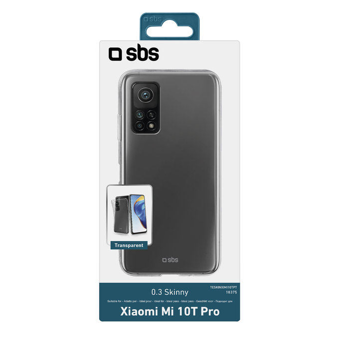 SBS - Case Skinny for Xiaomi Mi 10T Pro, transparent