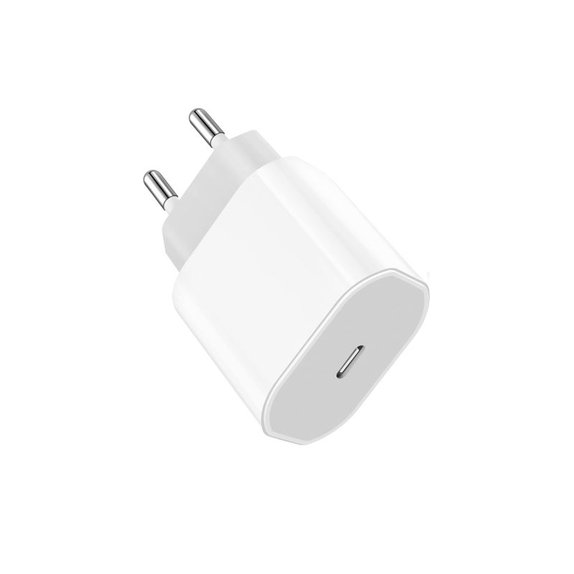 USB-C charging adapter, 18W, compatible with Apple