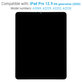 LCD Display for iPad Pro 12.9" (4th Gen 2020), Touch Screen and IC Board without Frame, Refurbished