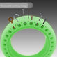 Xiaomi Mi Electric Scooter 1S, 2 M365, Essential, Pro, Pro 2 - Durable Full Tubeless Tire (Green Fluorescent)
