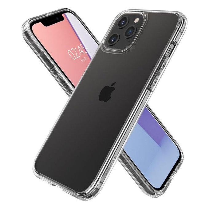 Spigen - Case Ultra Hybrid for iPhone 12 & 12 Pro, transparent