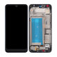 LG Q60 X525 - LCD Display + Touch Screen + Frame (Blue) Single Sim TFT