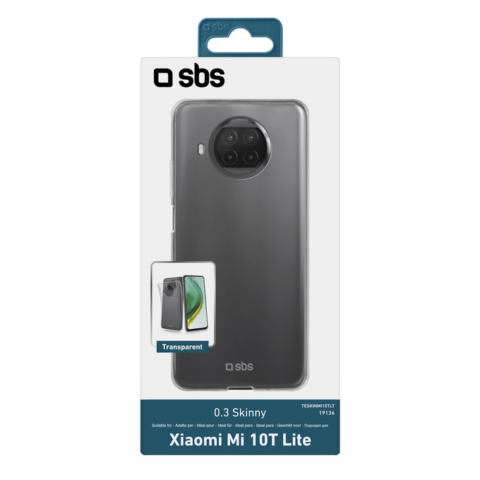 SBS - Case Skinny for Xiaomi Mi 10T Lite 5G, transparent