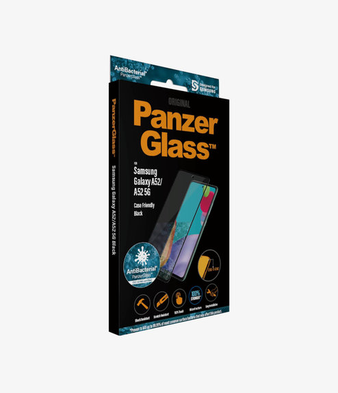 PanzerGlass - Tempered Glass Case Friendly AB for Samsung Galaxy A52, A52 5G, A52s & A53 5G, black