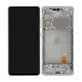 Samsung Galaxy S20 FE 5G G781B - LCD Display + Touch Screen + Frame (Cloud White) - GH82-24214B, GH82-24215B, GH82-24215B, GH82-31320B Genuine Service Pack