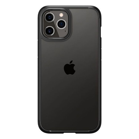 Spigen - Case Ultra Hybrid for iPhone 12 & 12 Pro, black