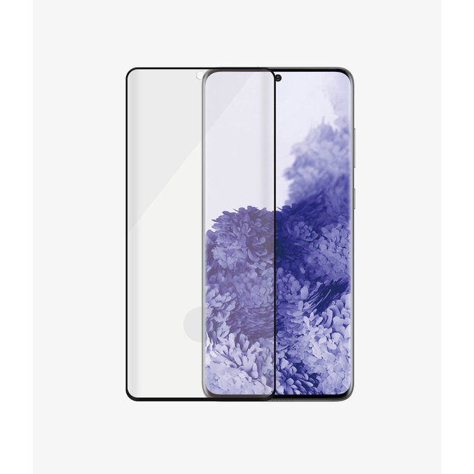 PanzerGlass - Tempered Glass Case Friendly AB for Samsung Galaxy S21 Ultra, Fingerprint komp., black