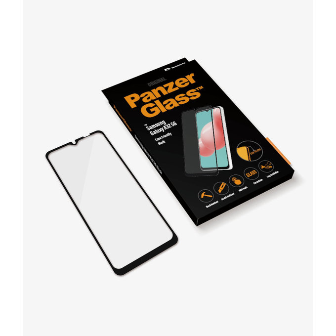 PanzerGlass - Tempered glass Case Friendly for Samsung Galaxy A32 5G, black