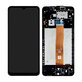 Samsung Galaxy A12 A125F, A022F - LCD Display + Touch Screen + Frame (Black) - GH82-24490A, GH82-24491A Genuine Service Pack