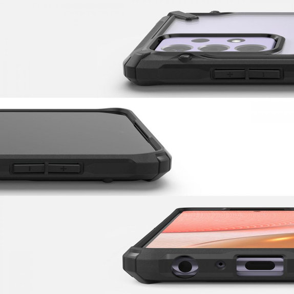 Ringke - Case Fusion X for Samsung Galaxy A72 5G, black