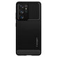 Spigen - Case Rugged Armor for Samsung Galaxy S21 Ultra, black