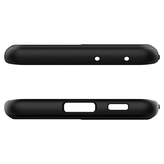 Spigen - Case Rugged Armor for Samsung Galaxy S21 Ultra, black