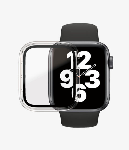 PanzerGlass - Tempered Glass Full Body AB for Apple Watch 4, 5, 6, SE (1st gen) & SE (2nd gen) 40mm, transparent