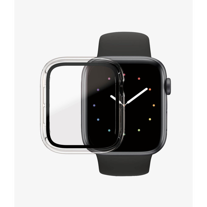 PanzerGlass - Tempered Glass Full Body AB for Apple Watch 4, 5, 6, SE (1st gen) & SE (2nd gen) 44mm, transparent
