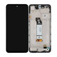 Xiaomi Redmi Note 10 5G - LCD Display + Touch Screen + Frame (Graphite Grey) - 5600020K1900 Genuine Service Pack