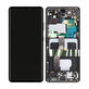 Samsung Galaxy S21 Ultra G998B - LCD Display + Touch Screen + Frame (Phantom Black) - GH82-26035A, GH82-26036A Genuine Service Pack