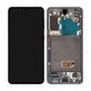 Samsung Galaxy S21 G991B - LCD Display + Touch Screen + Frame (Phantom Gray) - GH82-24544A, GH82-24545A, GH82-27255A Genuine Service Pack