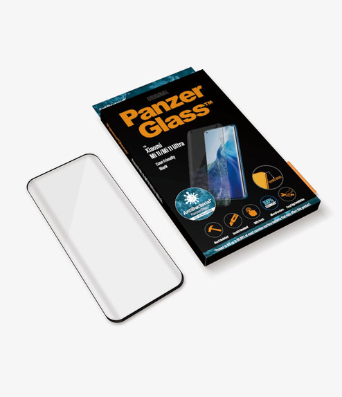 PanzerGlass - Tempered Glass Case Friendly AB for Xiaomi Mi 11, Mi 11 Ultra, black