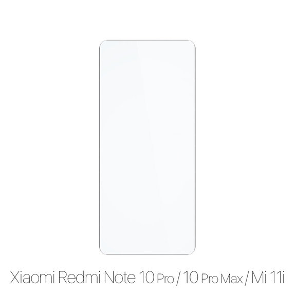 FixPremium Glass - Tempered Glass for Xiaomi Redmi Note 10 Pro, 10 Pro Max, Mi 11i & Poco F3