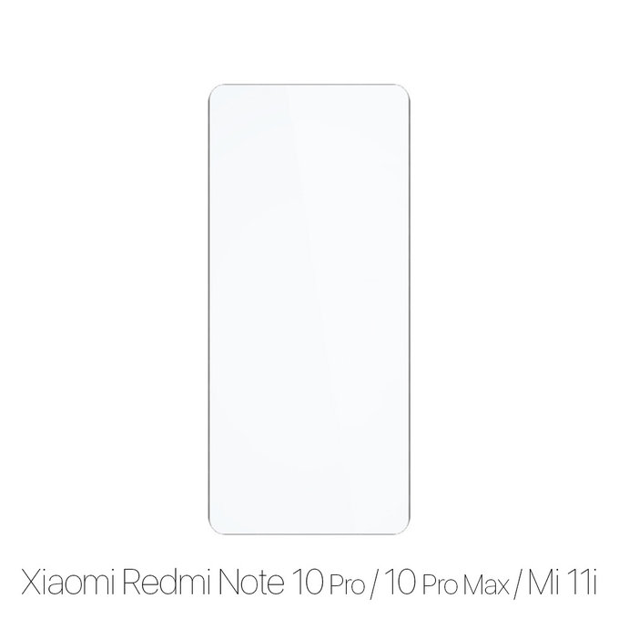 FixPremium Glass - Tempered Glass for Xiaomi Redmi Note 10 Pro, 10 Pro Max, Mi 11i & Poco F3