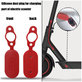 Xiaomi Mi Electric Scooter 1S, 2 M365, Essential, Pro, Pro 2 - Charging Connector Decorative Cap with Magnet (Red)