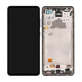 Samsung Galaxy A72 A725F, A726B - LCD Display + Touch Screen + Frame (Awesome Black) - GH82-25460A, GH82-25463A, GH82-25624A, GH82-25849A Genuine Service Pack