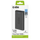SBS - PowerBank 10 000 mAh, 2x USB, 2,1A, black