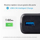 SBS - PowerBank 20 000 mAh, 2x USB, 2,1A, black