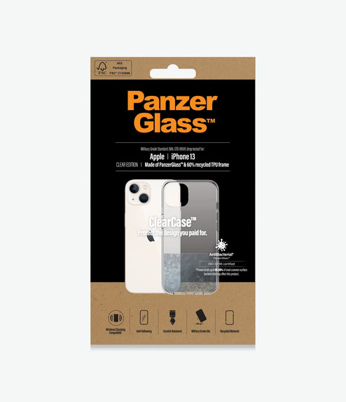 PanzerGlass - Case ClearCase AB for iPhone 13, transparent