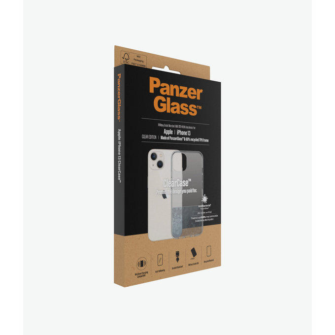 PanzerGlass - Case ClearCase AB for iPhone 13, transparent