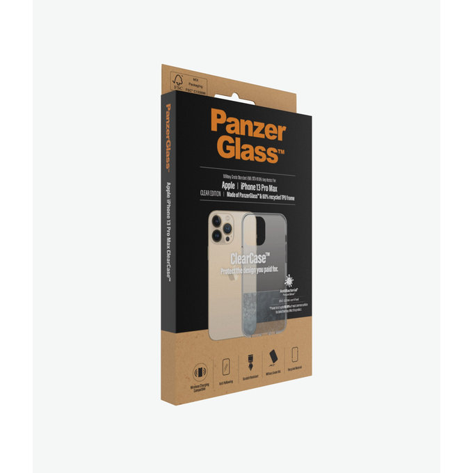 PanzerGlass - Case ClearCase AB for iPhone 13 Pro Max, transparent