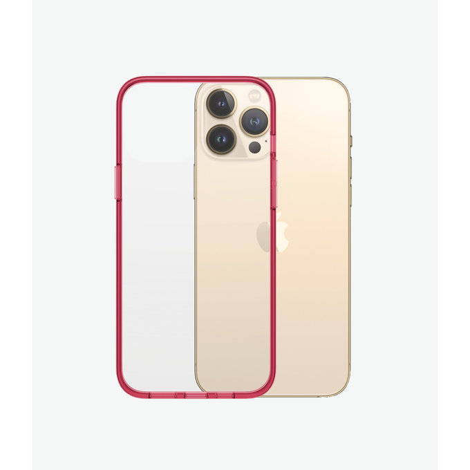 PanzerGlass - Case ClearCaseColor AB for iPhone 13 Pro Max, strawberry