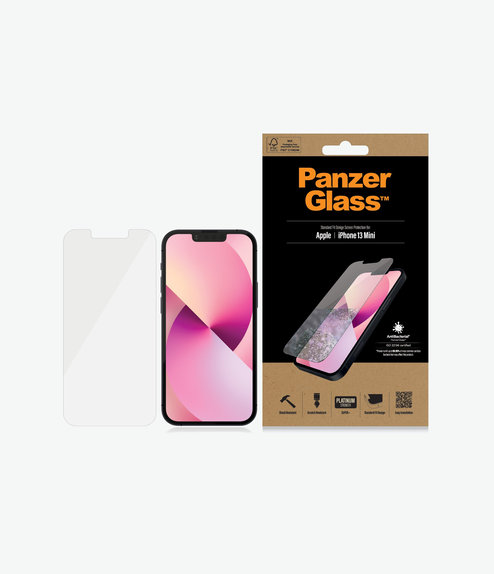 PanzerGlass - Tempered Glass Standard Fit AB for iPhone 13 mini, transparent