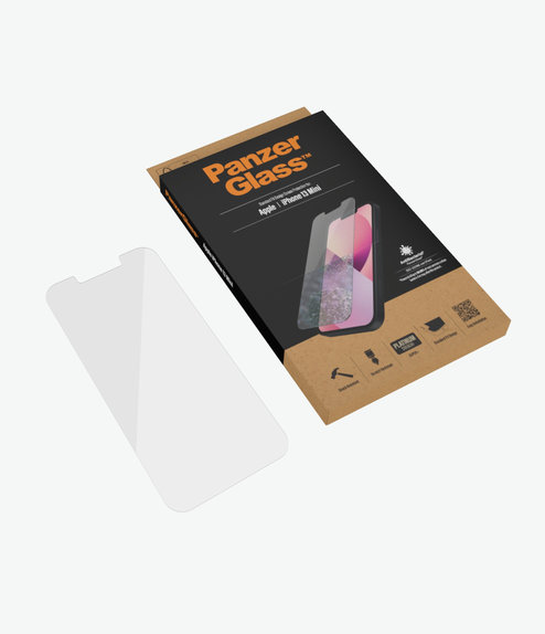 PanzerGlass - Tempered Glass Standard Fit AB for iPhone 13 mini, transparent