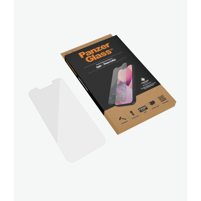 PanzerGlass - Tempered Glass Standard Fit AB for iPhone 13 mini, transparent
