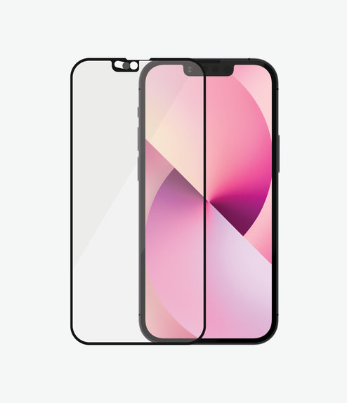 PanzerGlass - Tempered glass Case Friendly CamSlider AB for iPhone 13 mini, black