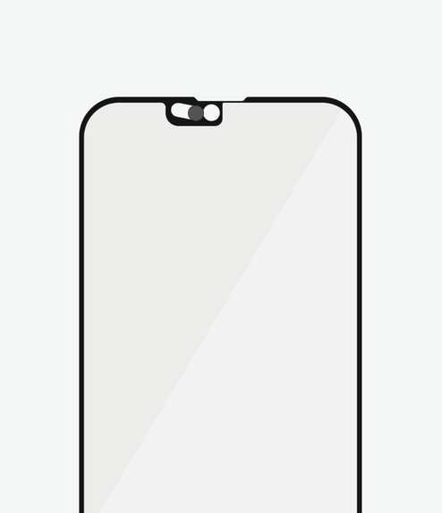 PanzerGlass - Tempered glass Case Friendly CamSlider AB for iPhone 13 mini, black