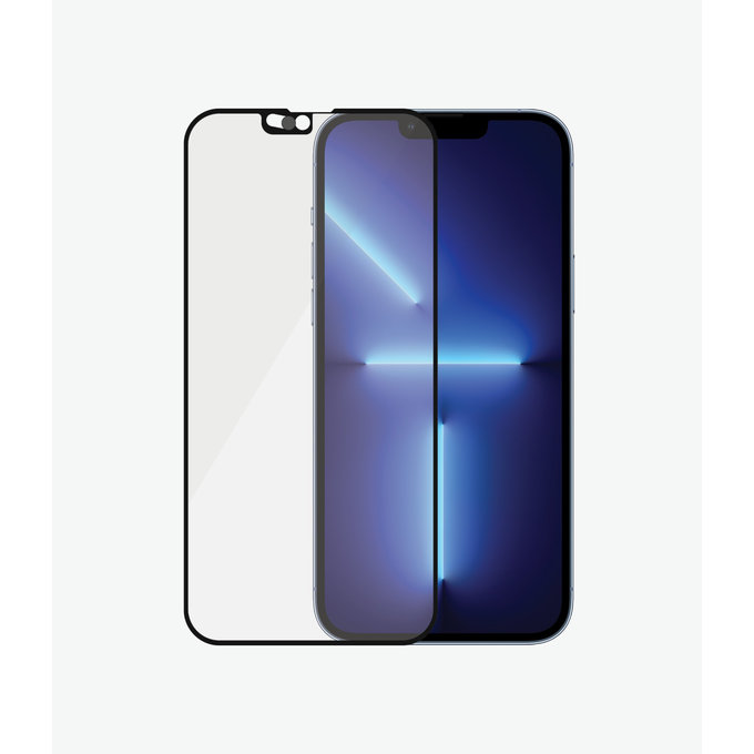 PanzerGlass - Tempered Glass Case Friendly CamSlider AB for iPhone 13 Pro Max & 14 Plus, black