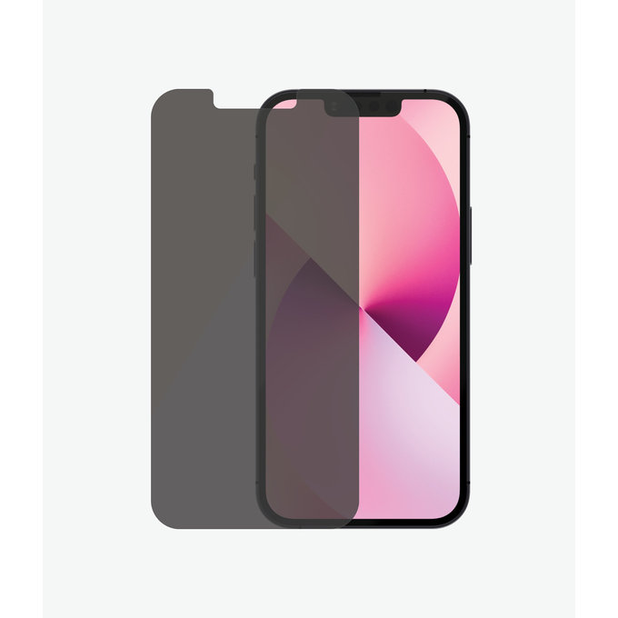PanzerGlass - Tempered Glass Standard Fit Privacy AB for iPhone 13 mini, transparent