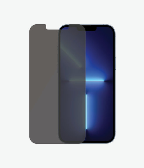 PanzerGlass - Tempered Glass Standard Fit Privacy AB for iPhone 13 Pro Max & 14 Plus, transparent