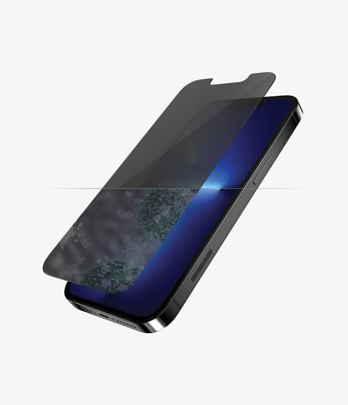 PanzerGlass - Tempered Glass Standard Fit Privacy AB for iPhone 13 Pro Max & 14 Plus, transparent